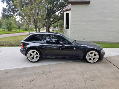 2001 BMW Z3 Coupe in Cosmos Black Metallic over Black