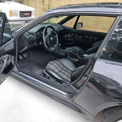 2001 BMW Z3 Coupe in Cosmos Black Metallic over Black