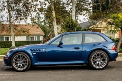 2001 BMW Z3 Coupe in Topaz Blue Metallic over Topaz Blue