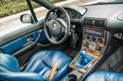 2001 BMW Z3 Coupe in Topaz Blue Metallic over Topaz Blue