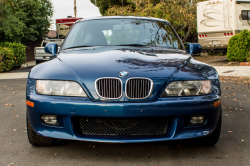 2001 BMW Z3 Coupe in Topaz Blue Metallic over Topaz Blue