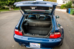 2001 BMW Z3 Coupe in Topaz Blue Metallic over Topaz Blue