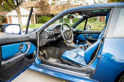 2001 BMW Z3 Coupe in Topaz Blue Metallic over Topaz Blue