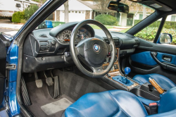 2001 BMW Z3 Coupe in Topaz Blue Metallic over Topaz Blue