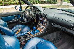 2001 BMW Z3 Coupe in Topaz Blue Metallic over Topaz Blue