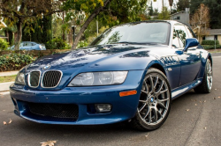 2001 BMW Z3 Coupe in Topaz Blue Metallic over Topaz Blue