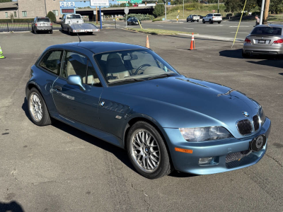 2001 BMW Z3 Coupe in Atlanta Blue Metallic over E36 Sand Beige