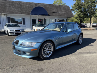 2001 BMW Z3 Coupe in Atlanta Blue Metallic over E36 Sand Beige