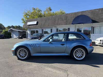 2001 BMW Z3 Coupe in Atlanta Blue Metallic over E36 Sand Beige