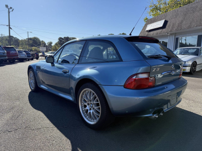 2001 BMW Z3 Coupe in Atlanta Blue Metallic over E36 Sand Beige