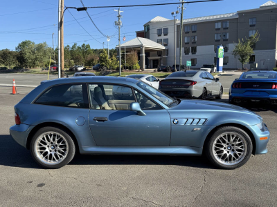 2001 BMW Z3 Coupe in Atlanta Blue Metallic over E36 Sand Beige
