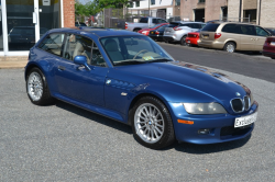 2001 BMW Z3 Coupe in Topaz Blue Metallic over Extended Beige