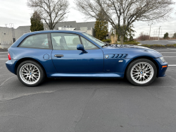 2001 BMW Z3 Coupe in Topaz Blue Metallic over Extended Black