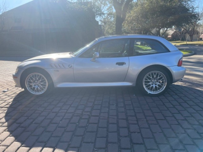 2001 BMW Z3 Coupe in Titanium Silver Metallic over Black