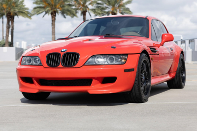 2001 BMW Z3 Coupe in Hell Red 2 over E36 Sand Beige