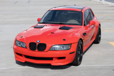 2001 BMW Z3 Coupe in Hell Red 2 over E36 Sand Beige