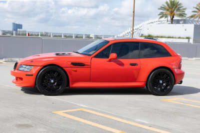 2001 BMW Z3 Coupe in Hell Red 2 over E36 Sand Beige