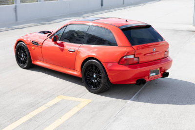 2001 BMW Z3 Coupe in Hell Red 2 over E36 Sand Beige