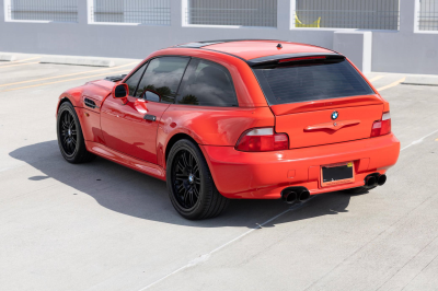 2001 BMW Z3 Coupe in Hell Red 2 over E36 Sand Beige