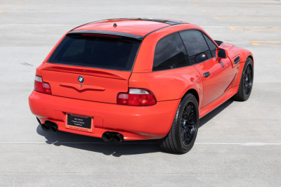 2001 BMW Z3 Coupe in Hell Red 2 over E36 Sand Beige