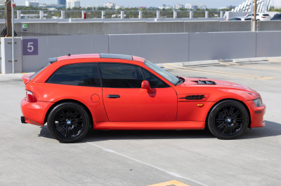 2001 BMW Z3 Coupe in Hell Red 2 over E36 Sand Beige