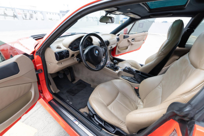 2001 BMW Z3 Coupe in Hell Red 2 over E36 Sand Beige