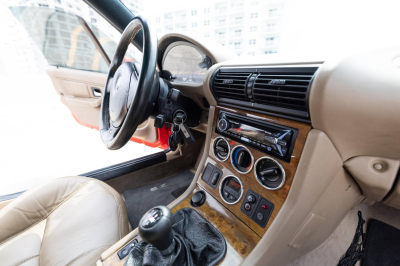 2001 BMW Z3 Coupe in Hell Red 2 over E36 Sand Beige