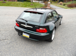 2001 BMW Z3 Coupe in Oxford Green Metallic over E36 Sand Beige