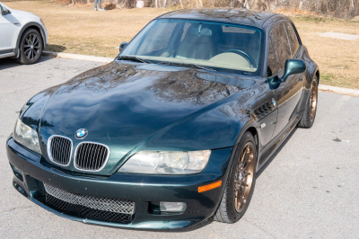 2001 BMW Z3 Coupe in Oxford Green Metallic over E36 Sand Beige