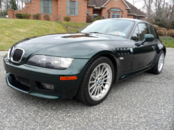 2001 BMW Z3 Coupe in Oxford Green Metallic over E36 Sand Beige