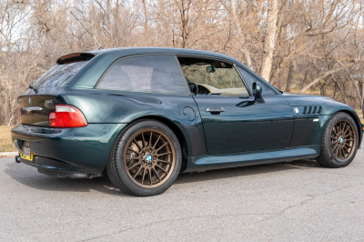 2001 BMW Z3 Coupe in Oxford Green Metallic over E36 Sand Beige