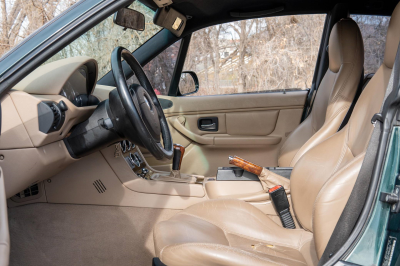 2001 BMW Z3 Coupe in Oxford Green Metallic over E36 Sand Beige