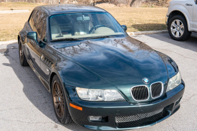 2001 BMW Z3 Coupe in Oxford Green Metallic over E36 Sand Beige