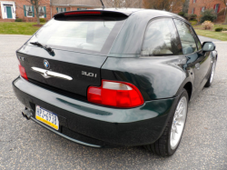 2001 BMW Z3 Coupe in Oxford Green Metallic over E36 Sand Beige