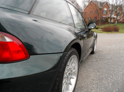 2001 BMW Z3 Coupe in Oxford Green Metallic over E36 Sand Beige