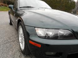 2001 BMW Z3 Coupe in Oxford Green Metallic over E36 Sand Beige