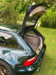 2001 BMW Z3 Coupe in Oxford Green Metallic over E36 Sand Beige