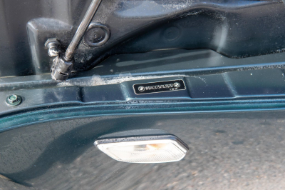 2001 BMW Z3 Coupe in Oxford Green Metallic over E36 Sand Beige