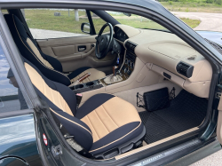 2001 BMW Z3 Coupe in Oxford Green Metallic over E36 Sand Beige