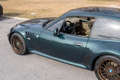 2001 BMW Z3 Coupe in Oxford Green Metallic over E36 Sand Beige