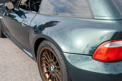 2001 BMW Z3 Coupe in Oxford Green Metallic over E36 Sand Beige