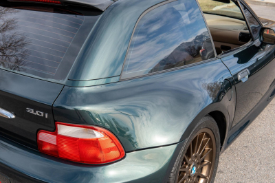 2001 BMW Z3 Coupe in Oxford Green Metallic over E36 Sand Beige