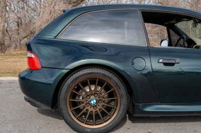 2001 BMW Z3 Coupe in Oxford Green Metallic over E36 Sand Beige