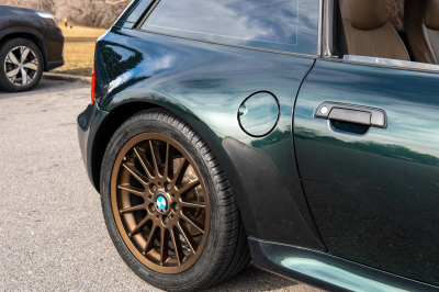 2001 BMW Z3 Coupe in Oxford Green Metallic over E36 Sand Beige