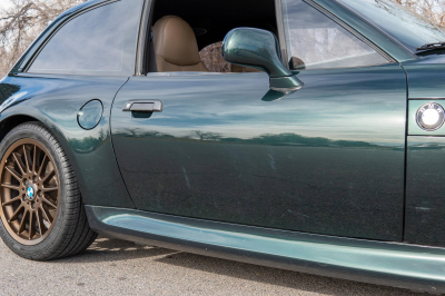 2001 BMW Z3 Coupe in Oxford Green Metallic over E36 Sand Beige