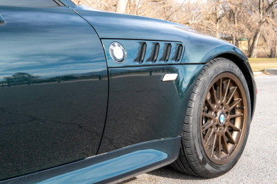 2001 BMW Z3 Coupe in Oxford Green Metallic over E36 Sand Beige