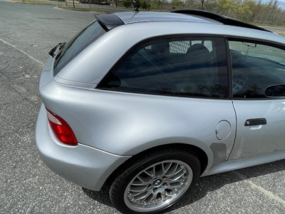 2001 BMW Z3 Coupe in Titanium Silver Metallic over Black