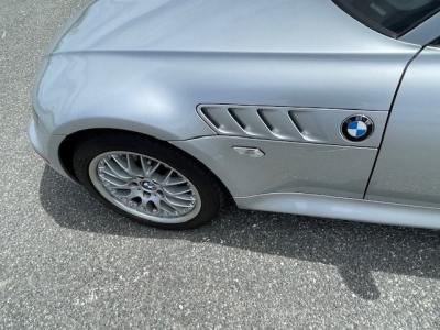 2001 BMW Z3 Coupe in Titanium Silver Metallic over Black