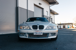 2001 BMW Z3 Coupe in Titanium Silver Metallic over Black