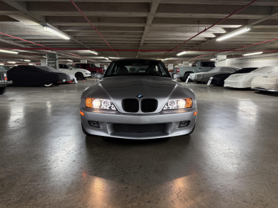 2001 BMW Z3 Coupe in Titanium Silver Metallic over Black